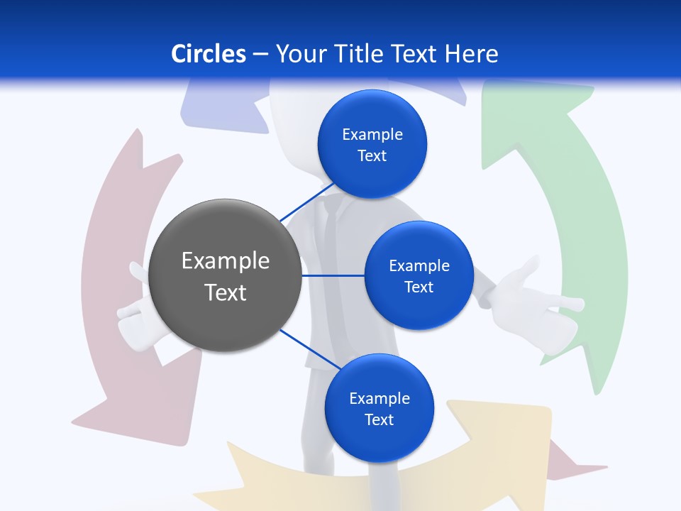 Shape People Competition PowerPoint Template