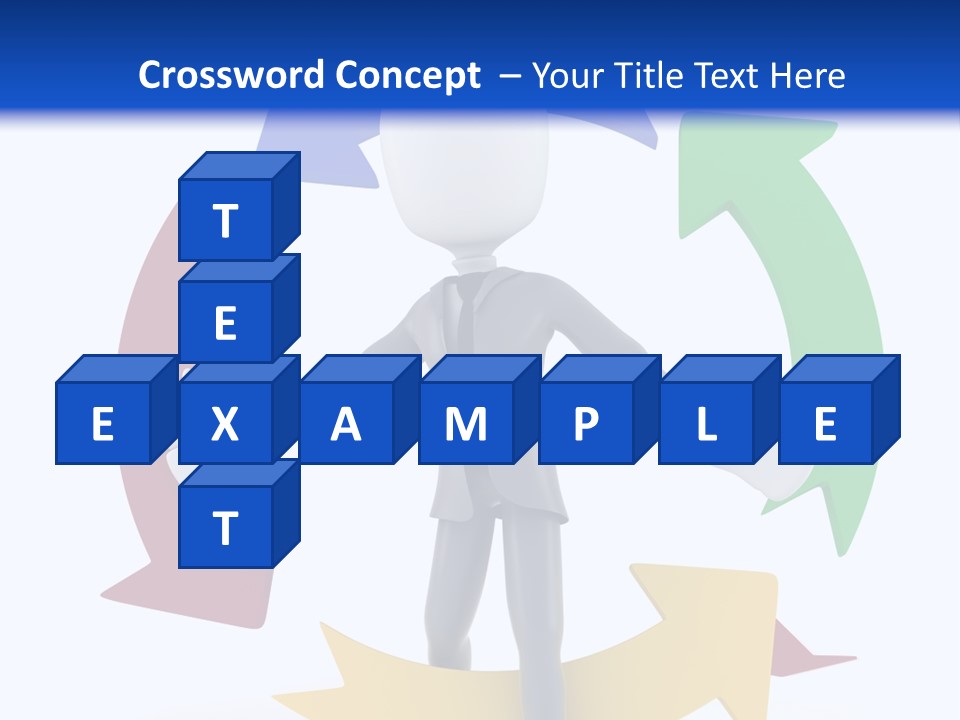 Shape People Competition PowerPoint Template