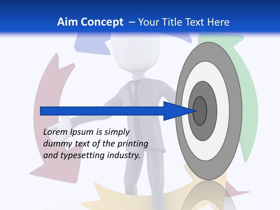 Shape People Competition PowerPoint Template