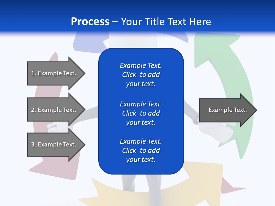 Shape People Competition PowerPoint Template