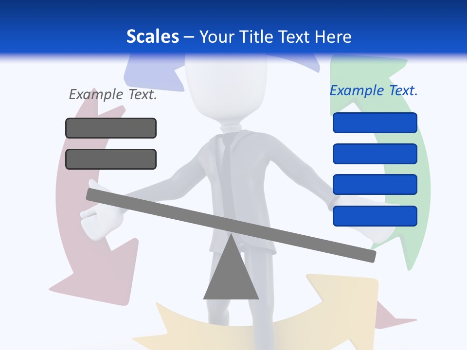Shape People Competition PowerPoint Template