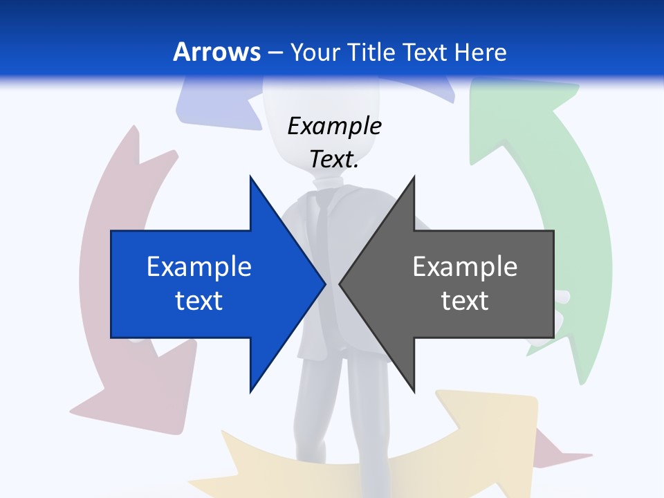 Shape People Competition PowerPoint Template