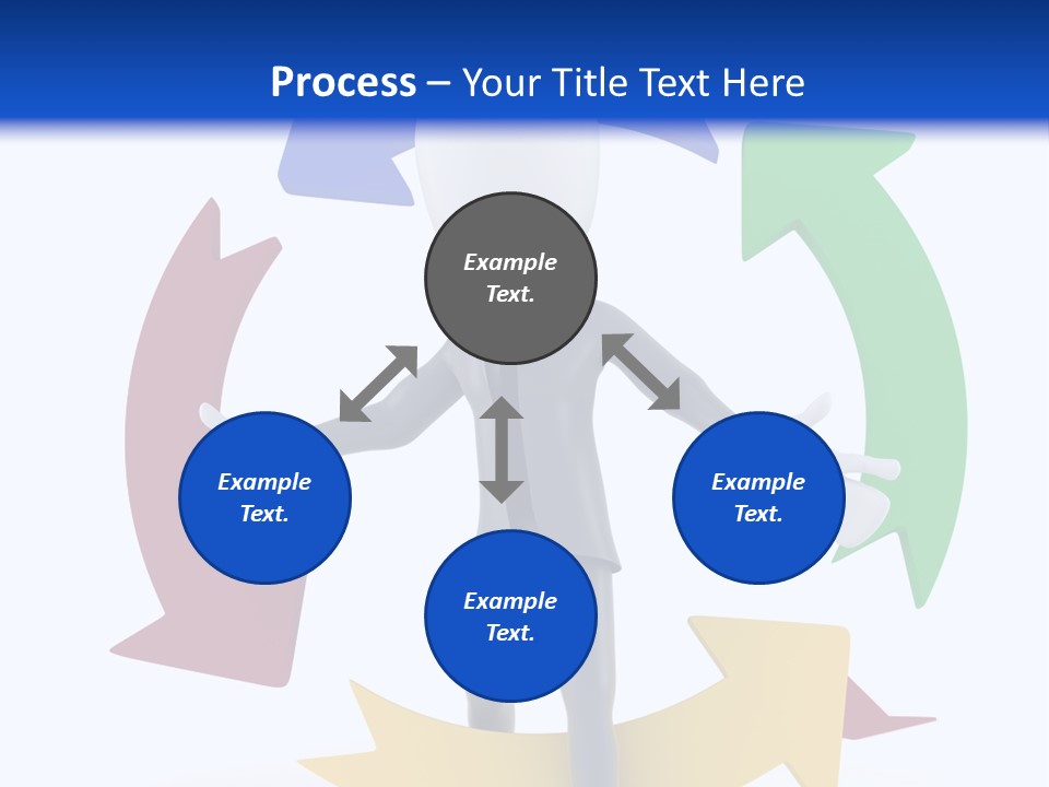 Shape People Competition PowerPoint Template