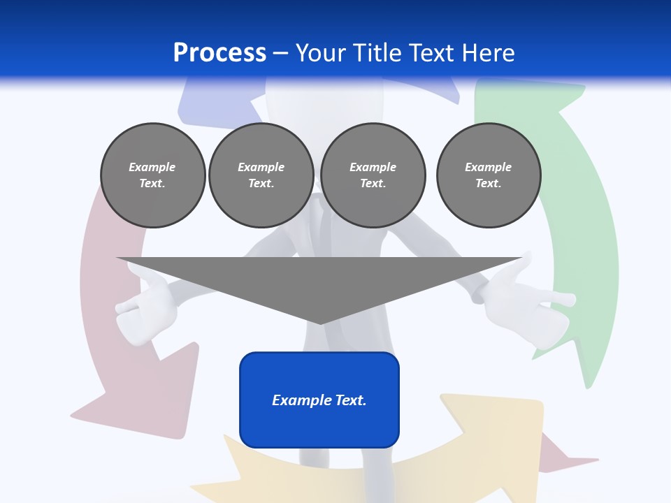 Shape People Competition PowerPoint Template