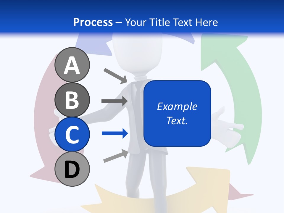 Shape People Competition PowerPoint Template