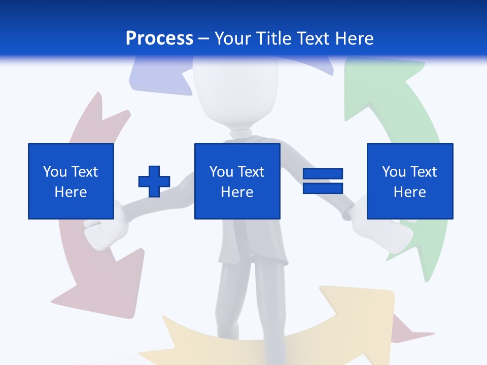 Shape People Competition PowerPoint Template