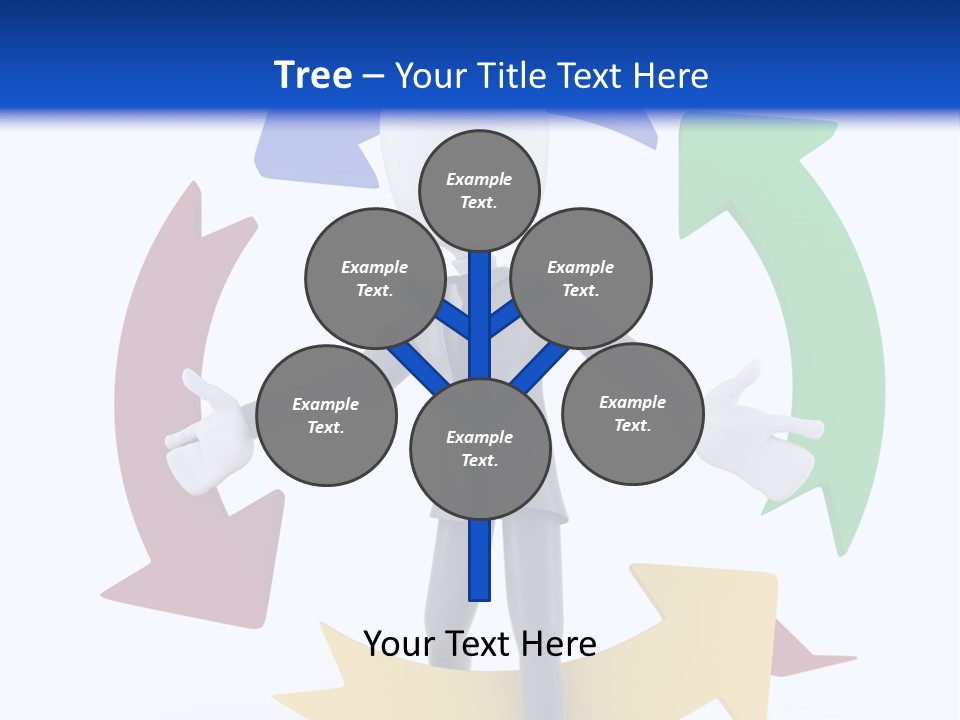 Shape People Competition PowerPoint Template