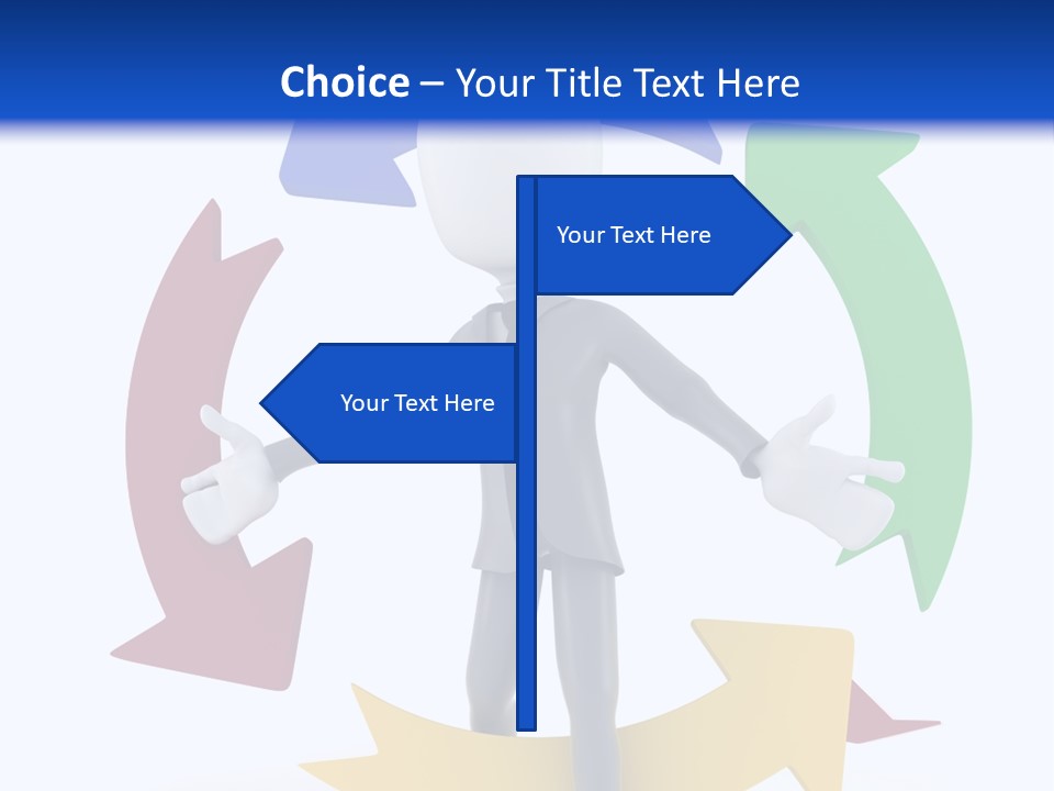 Shape People Competition PowerPoint Template