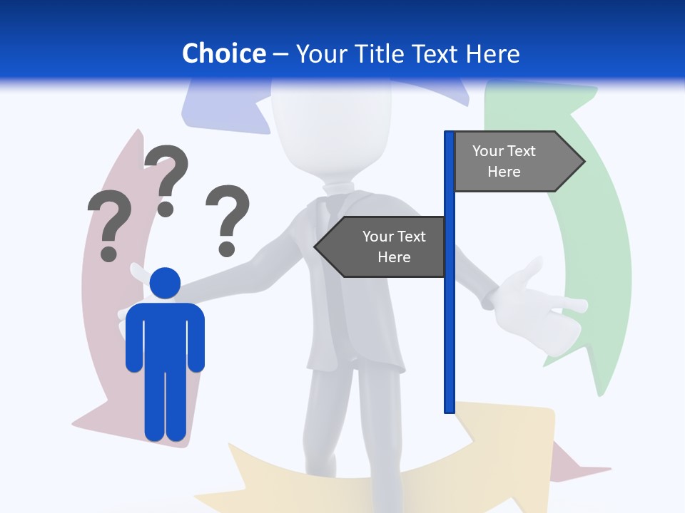 Shape People Competition PowerPoint Template