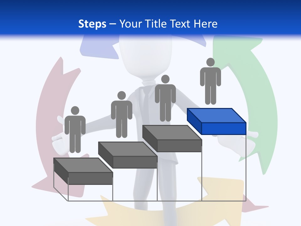 Shape People Competition PowerPoint Template