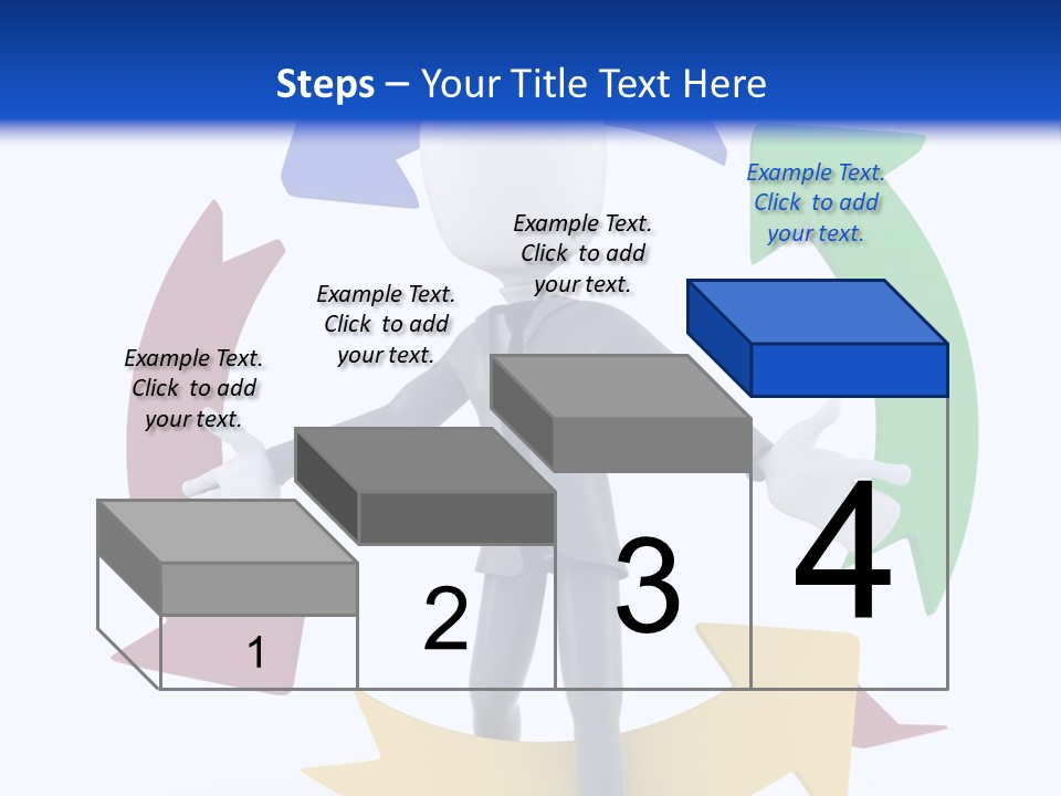 Shape People Competition PowerPoint Template