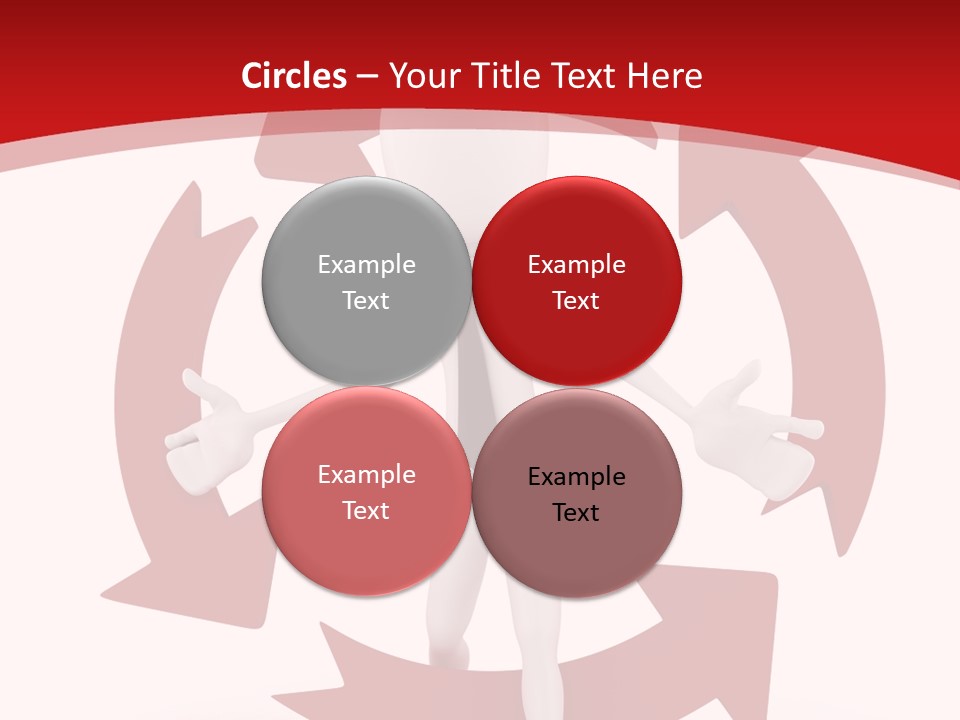 Virtual People Stream PowerPoint Template