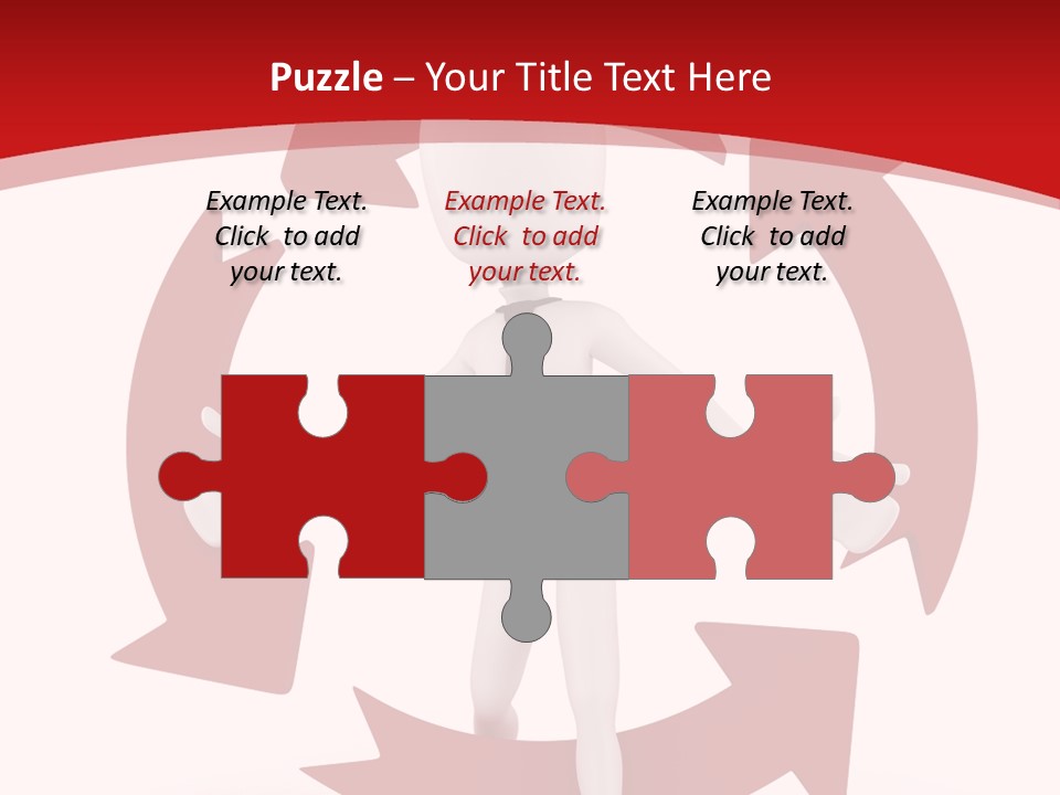 Virtual People Stream PowerPoint Template