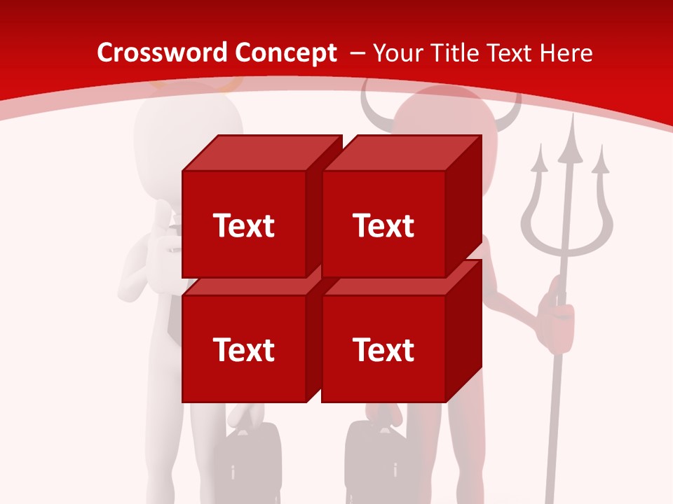 Work Metaphor Bad PowerPoint Template