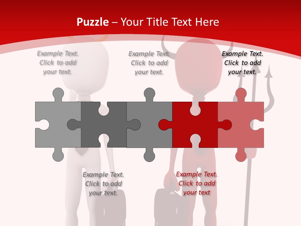 Work Metaphor Bad PowerPoint Template