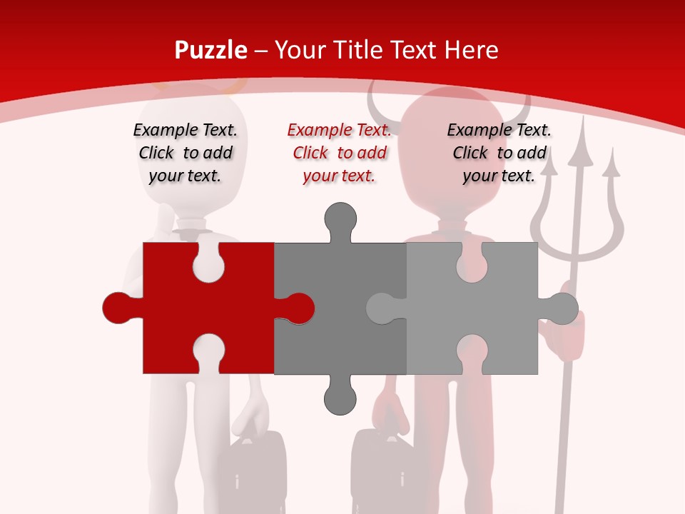 Work Metaphor Bad PowerPoint Template