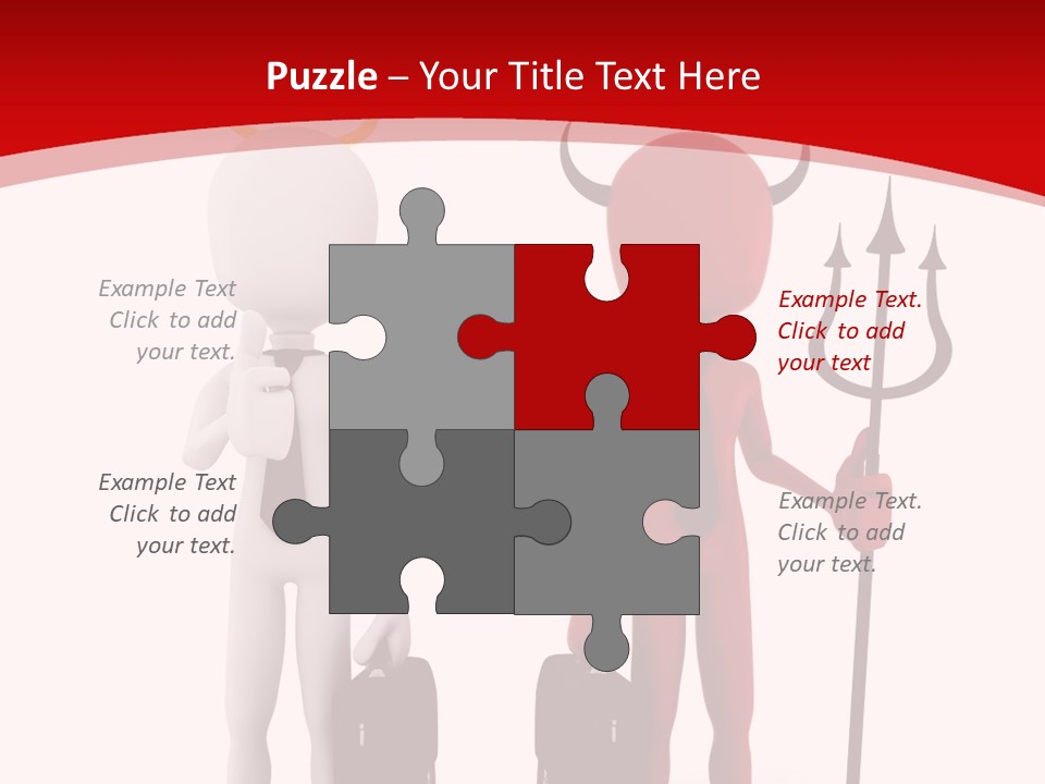 Work Metaphor Bad PowerPoint Template