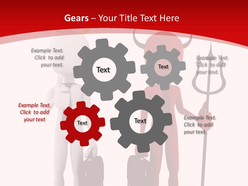 Work Metaphor Bad PowerPoint Template