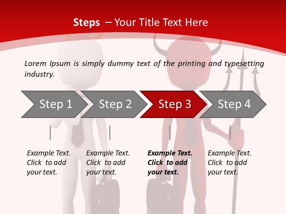 Work Metaphor Bad PowerPoint Template