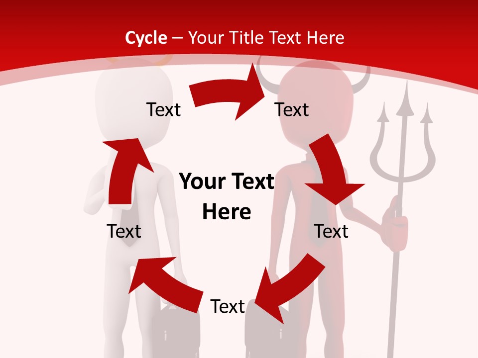 Work Metaphor Bad PowerPoint Template