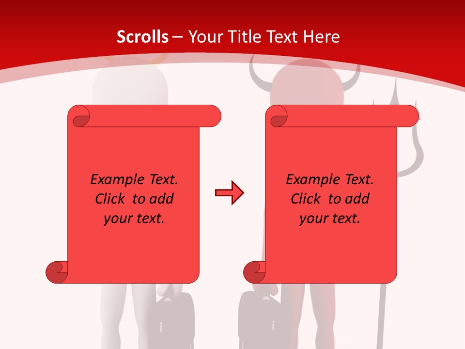 Work Metaphor Bad PowerPoint Template