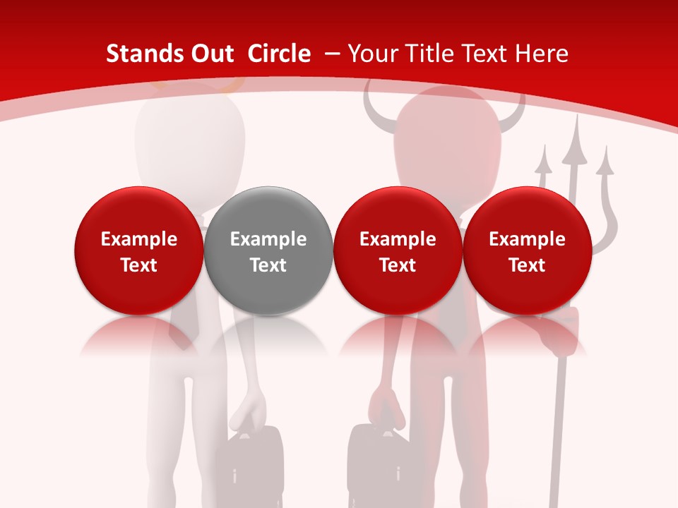 Work Metaphor Bad PowerPoint Template