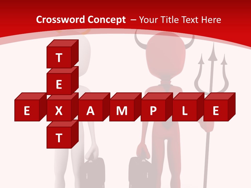 Work Metaphor Bad PowerPoint Template