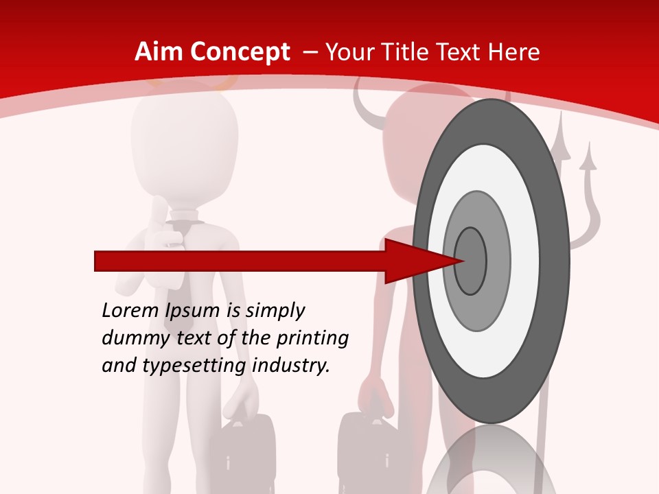 Work Metaphor Bad PowerPoint Template