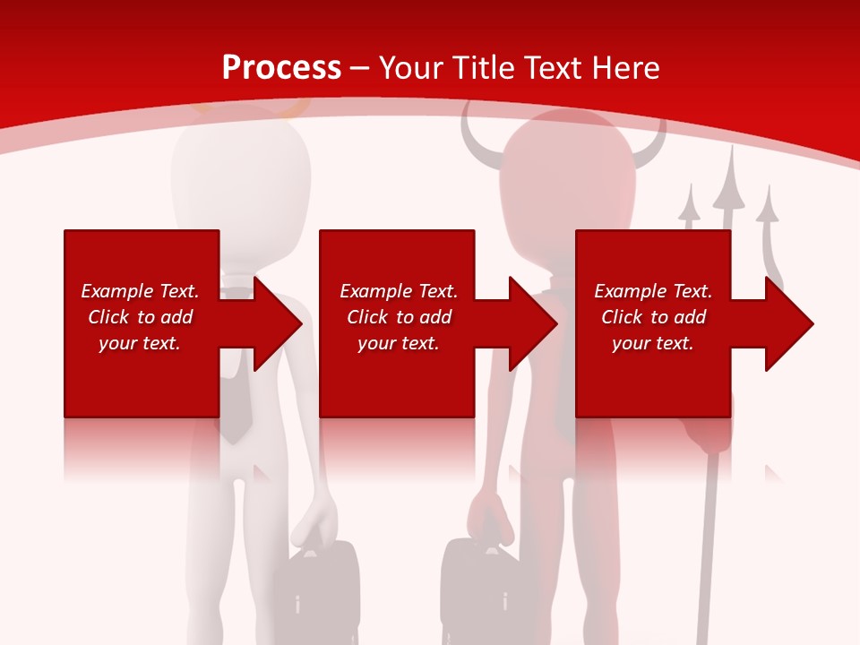 Work Metaphor Bad PowerPoint Template