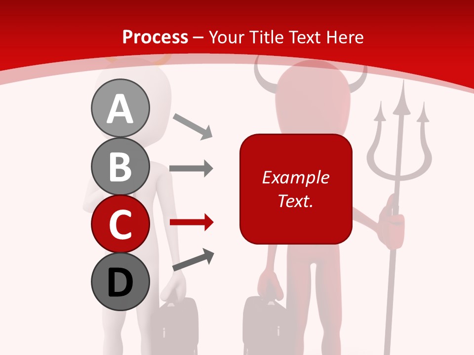 Work Metaphor Bad PowerPoint Template