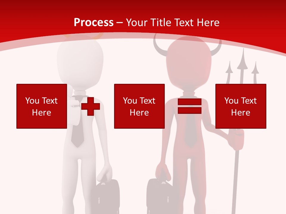 Work Metaphor Bad PowerPoint Template
