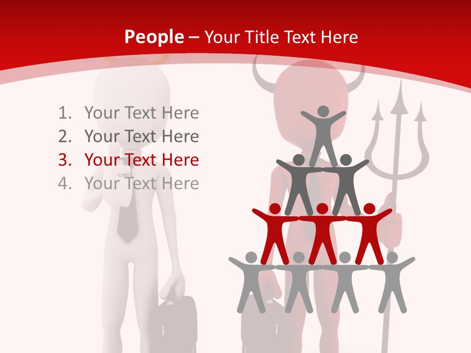 Work Metaphor Bad PowerPoint Template