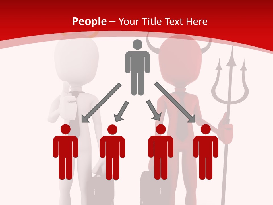 Work Metaphor Bad PowerPoint Template