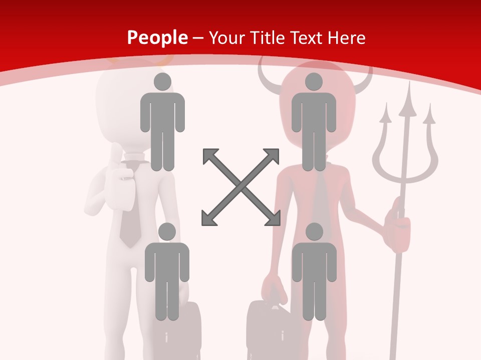 Work Metaphor Bad PowerPoint Template