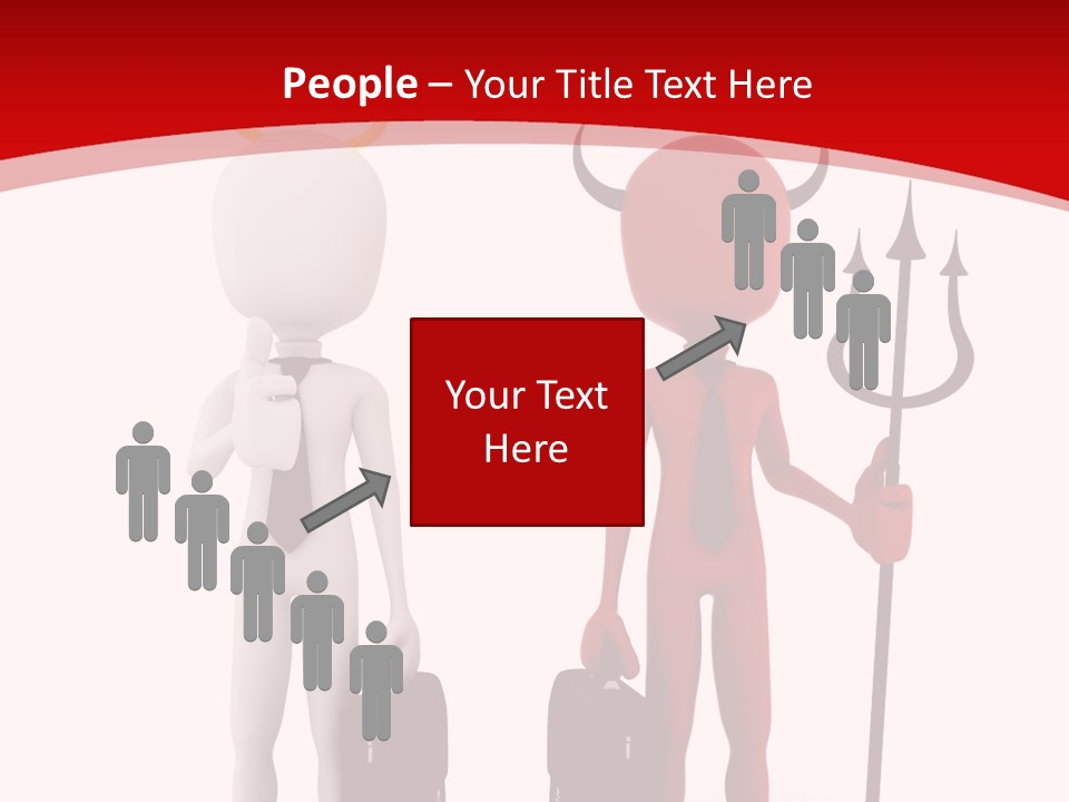 Work Metaphor Bad PowerPoint Template