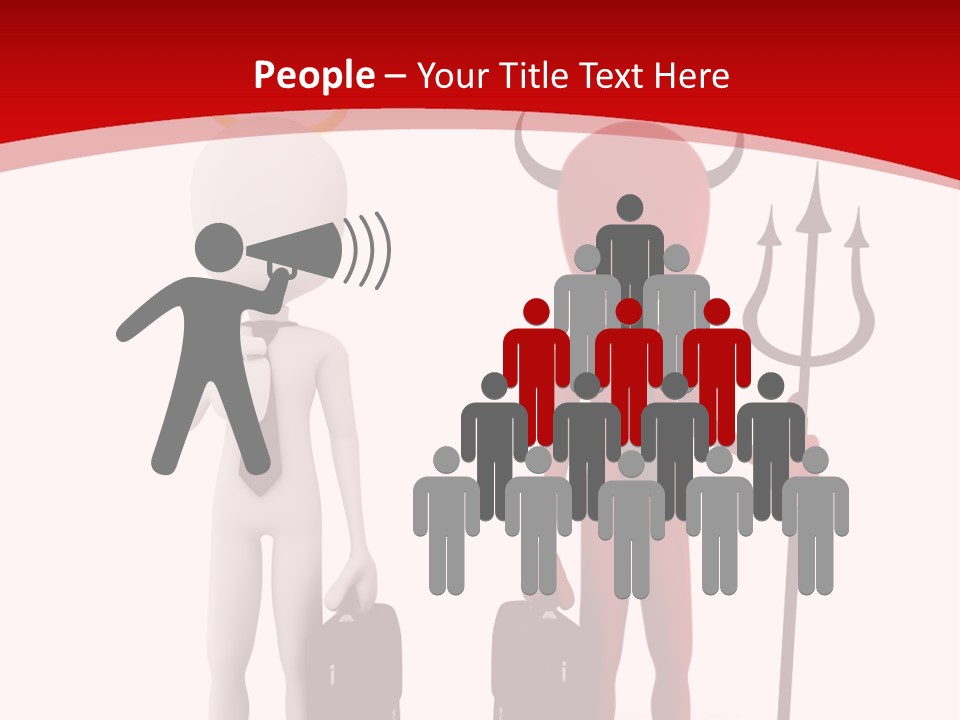 Work Metaphor Bad PowerPoint Template