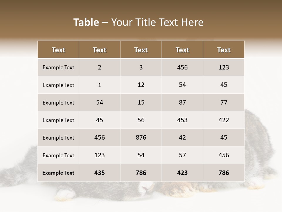 Springtime Sweet Seasonal PowerPoint Template