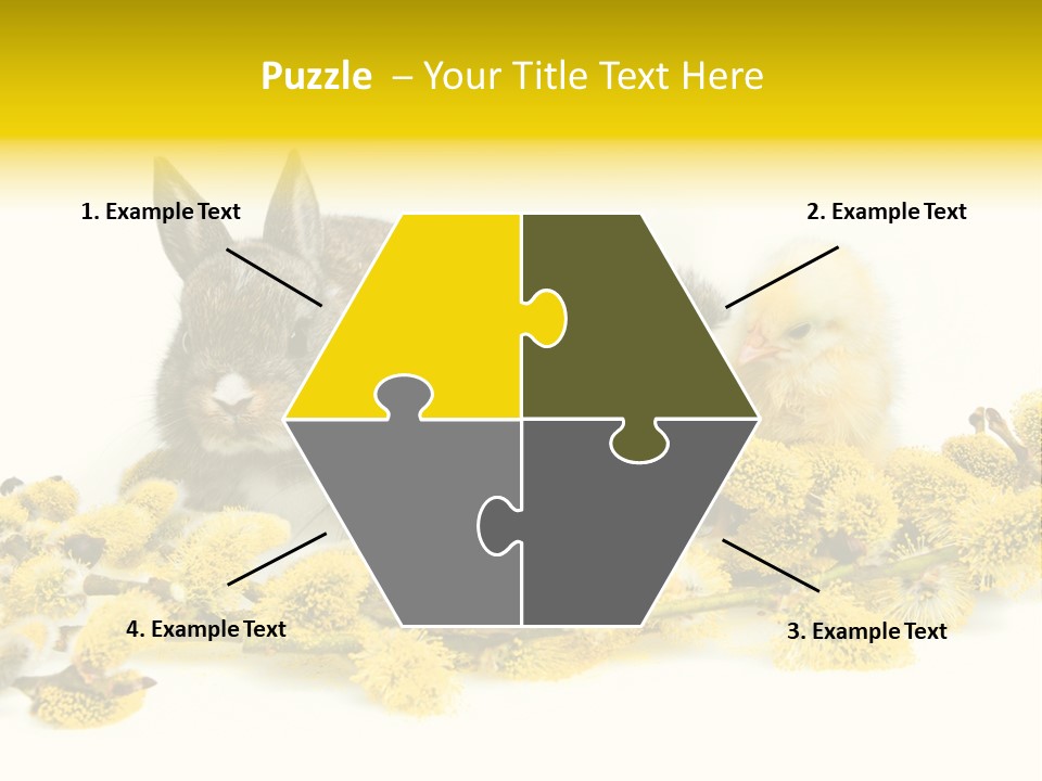 Grow Pollen Fur PowerPoint Template