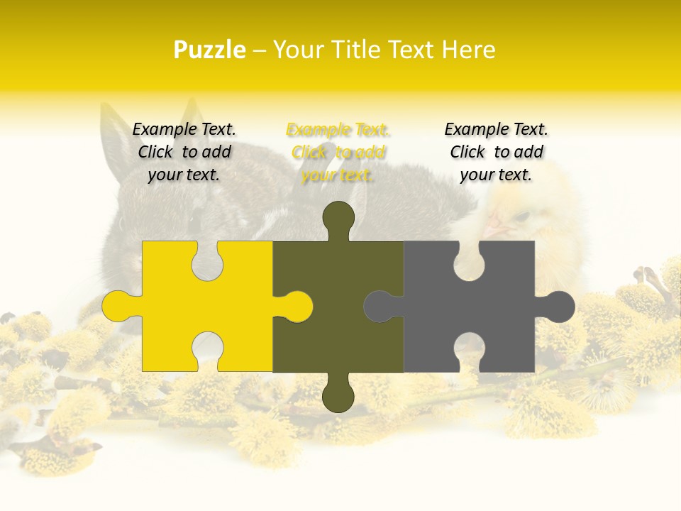 Grow Pollen Fur PowerPoint Template