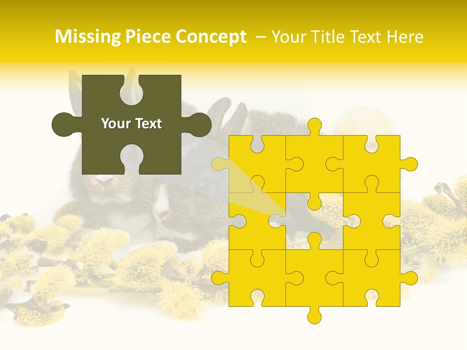 Grow Pollen Fur PowerPoint Template