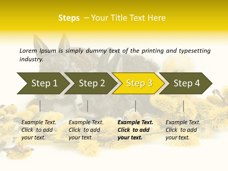 Grow Pollen Fur PowerPoint Template