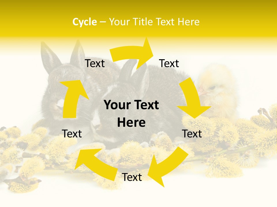 Grow Pollen Fur PowerPoint Template