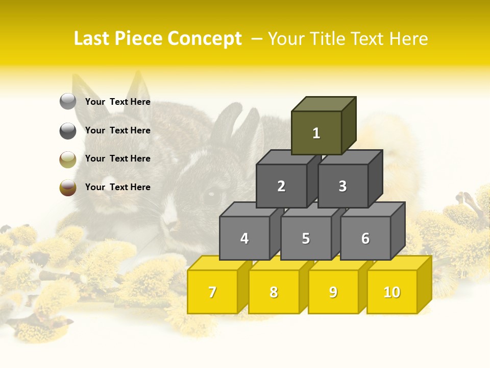 Grow Pollen Fur PowerPoint Template