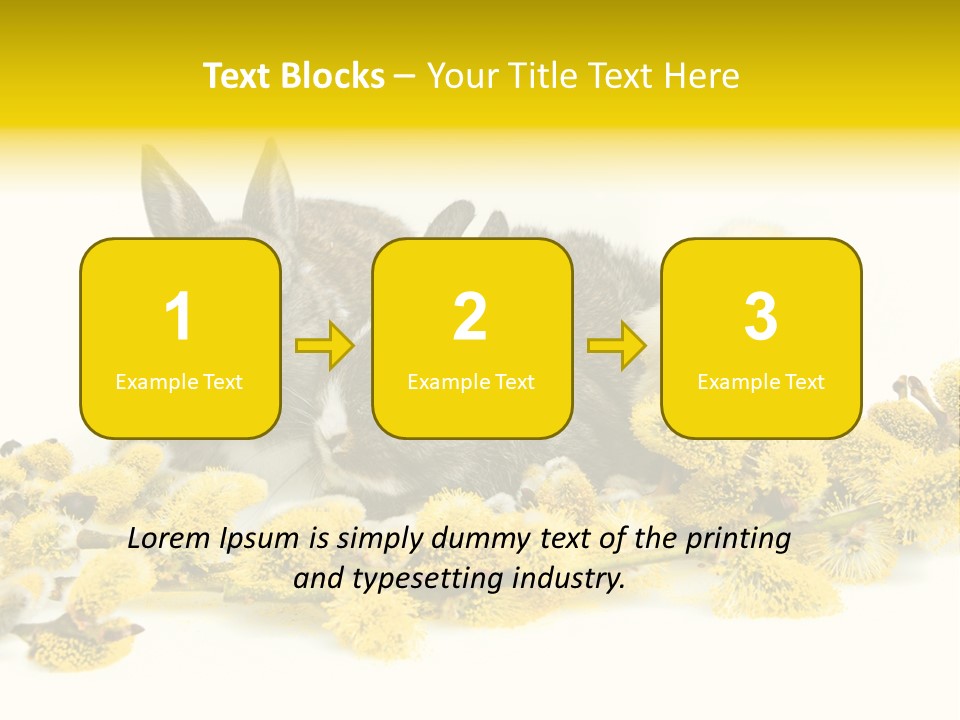 Grow Pollen Fur PowerPoint Template