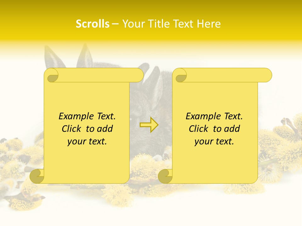 Grow Pollen Fur PowerPoint Template