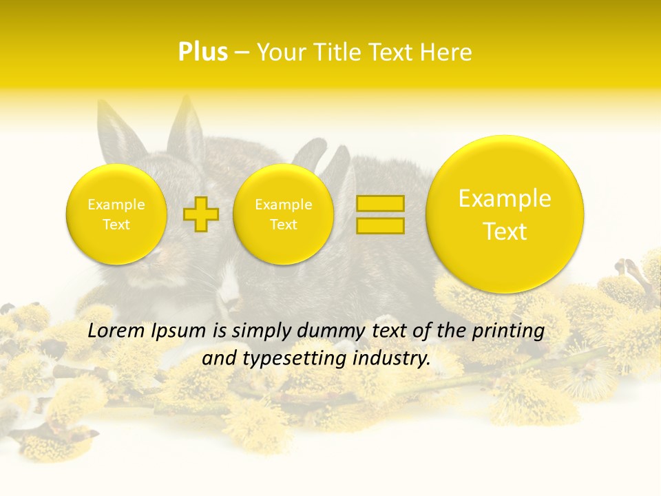 Grow Pollen Fur PowerPoint Template