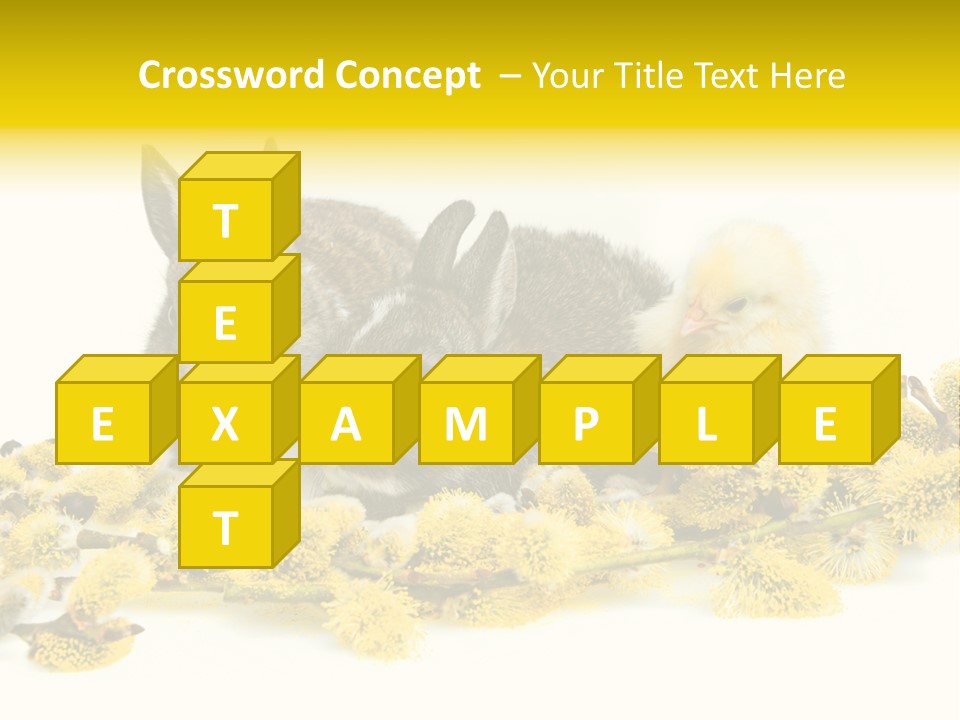 Grow Pollen Fur PowerPoint Template