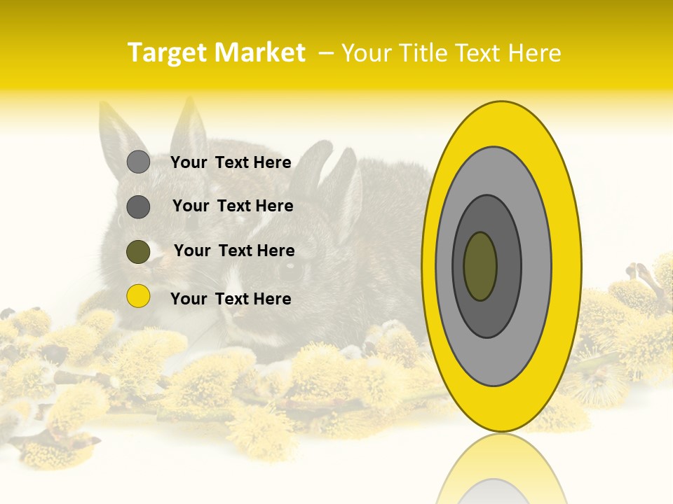 Grow Pollen Fur PowerPoint Template