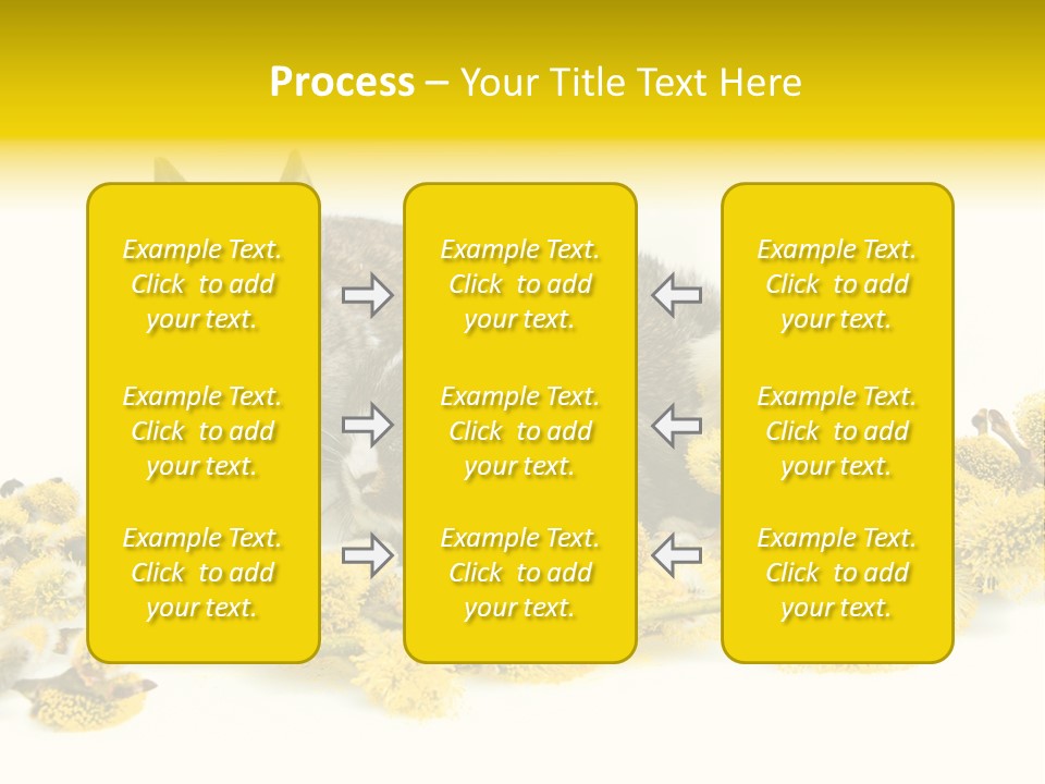 Grow Pollen Fur PowerPoint Template