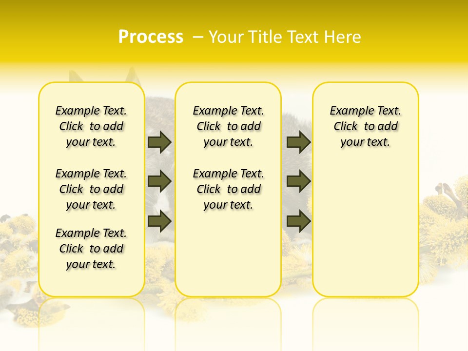 Grow Pollen Fur PowerPoint Template